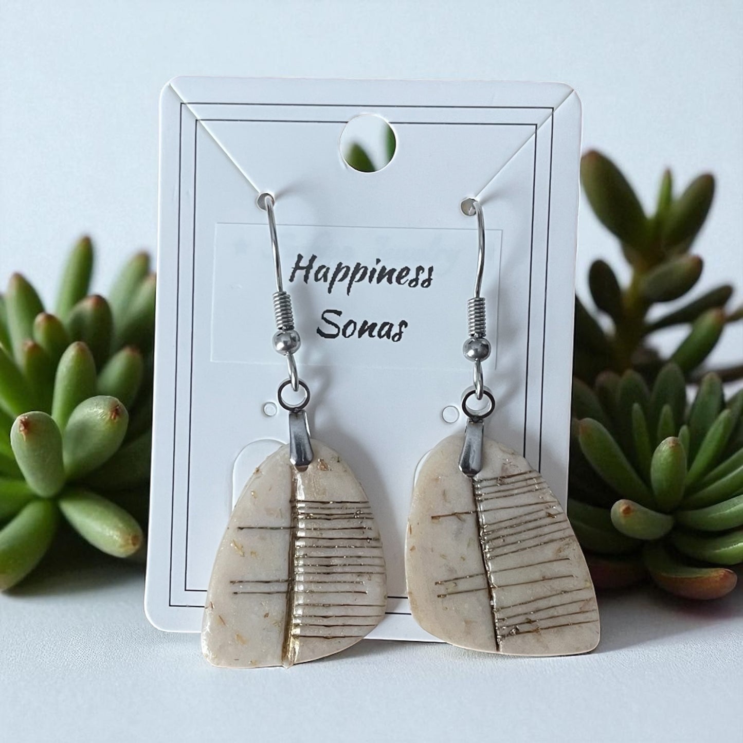 Happiness Sonas Ogham Earrings - Sonas