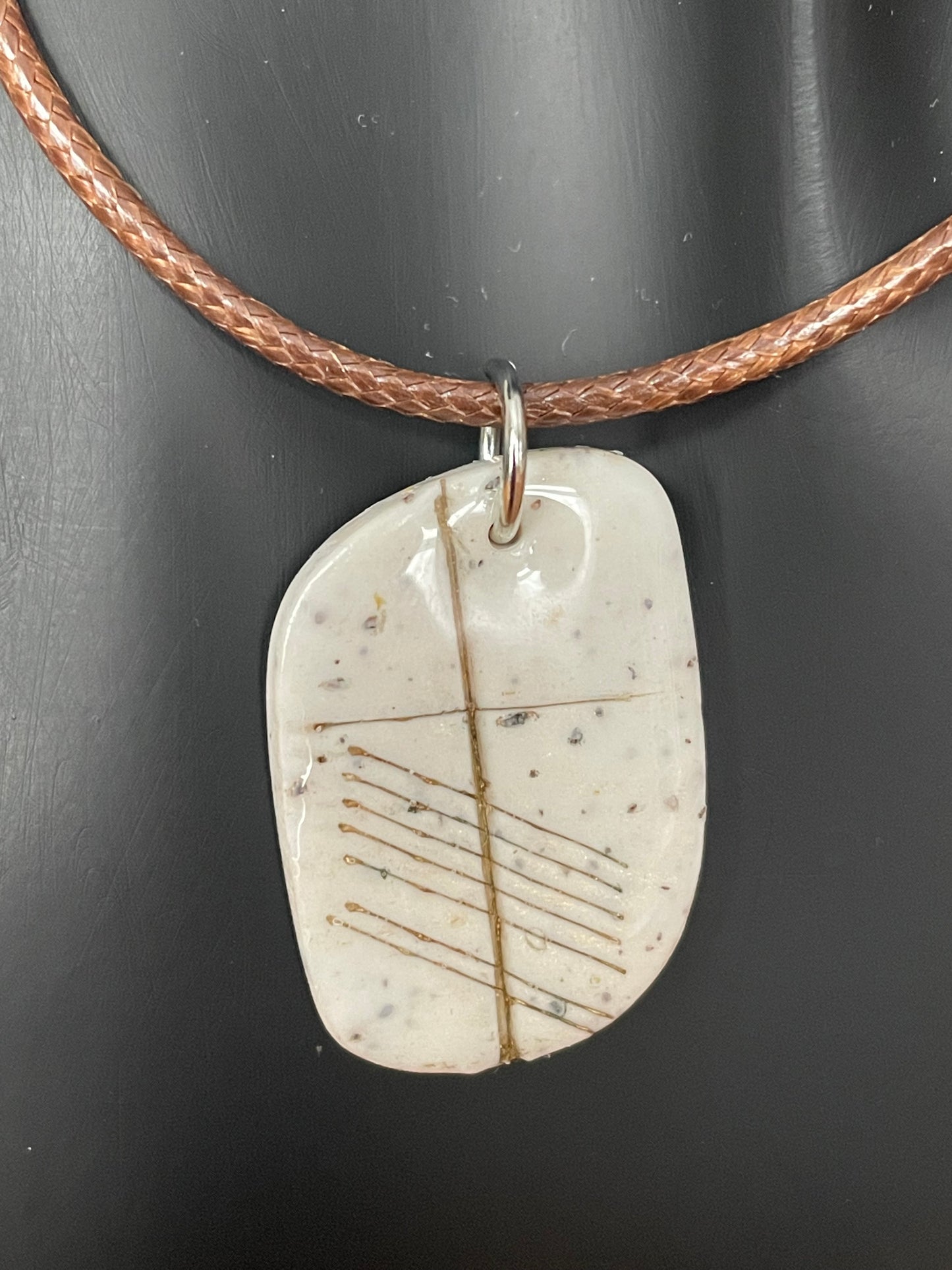 Handmade Ogham Pendant - Love "Grá"