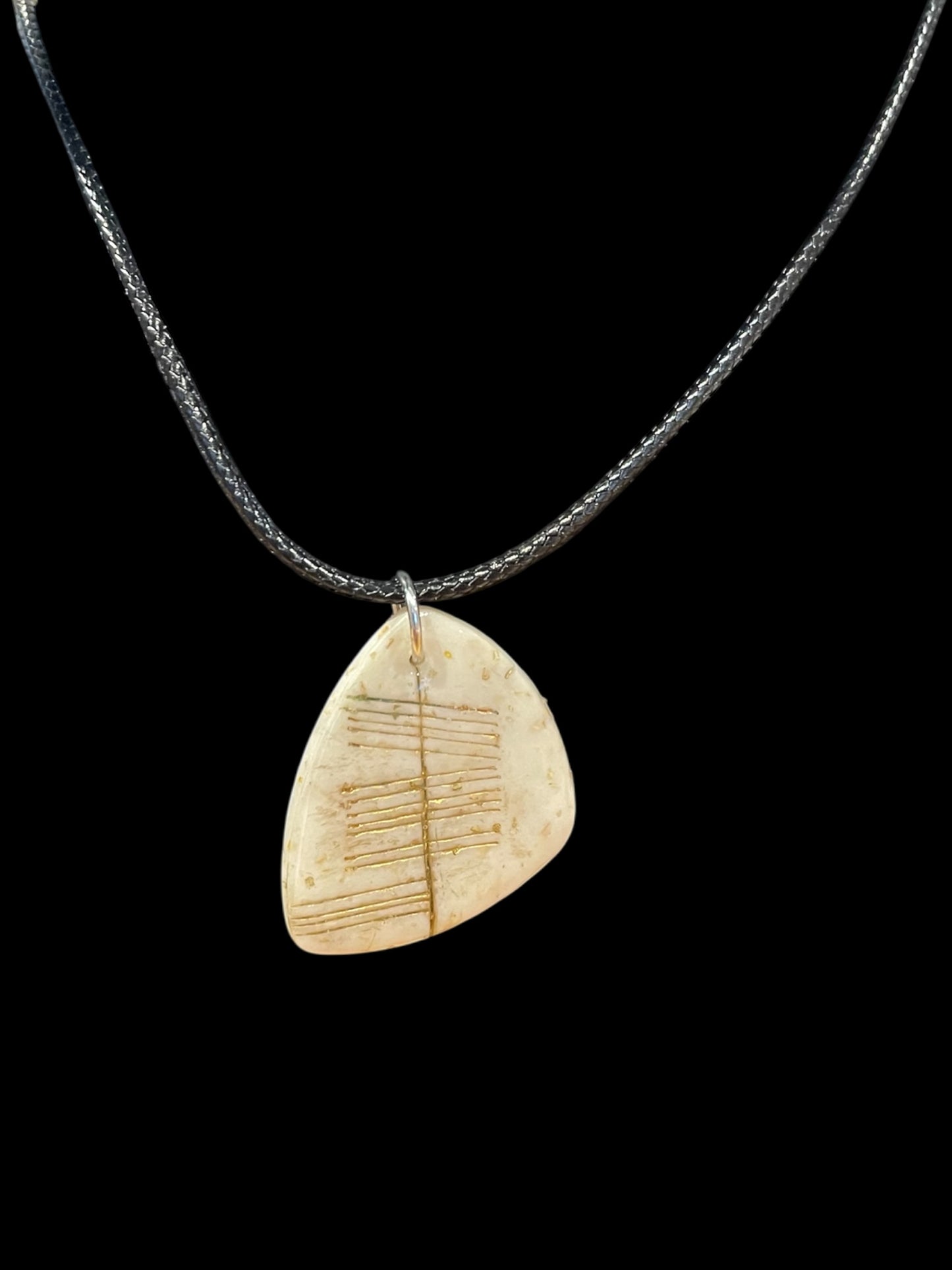 Handmade Ogham Pendant - Justice "Cóir"