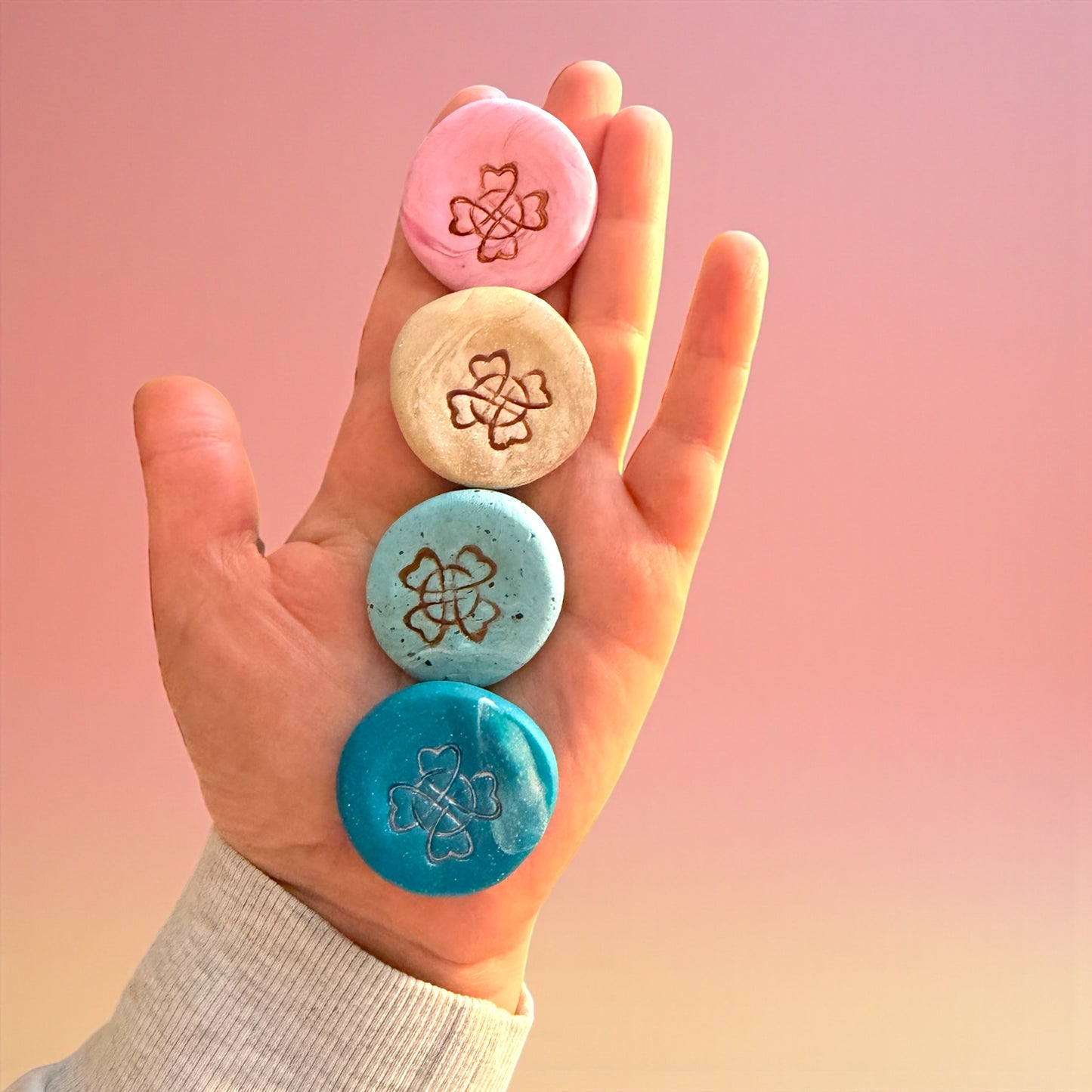 Harmony Heart Marine Blue Serenity Stone