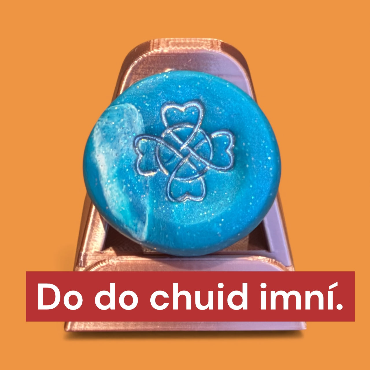 Harmony Heart Marine Blue Serenity Stone