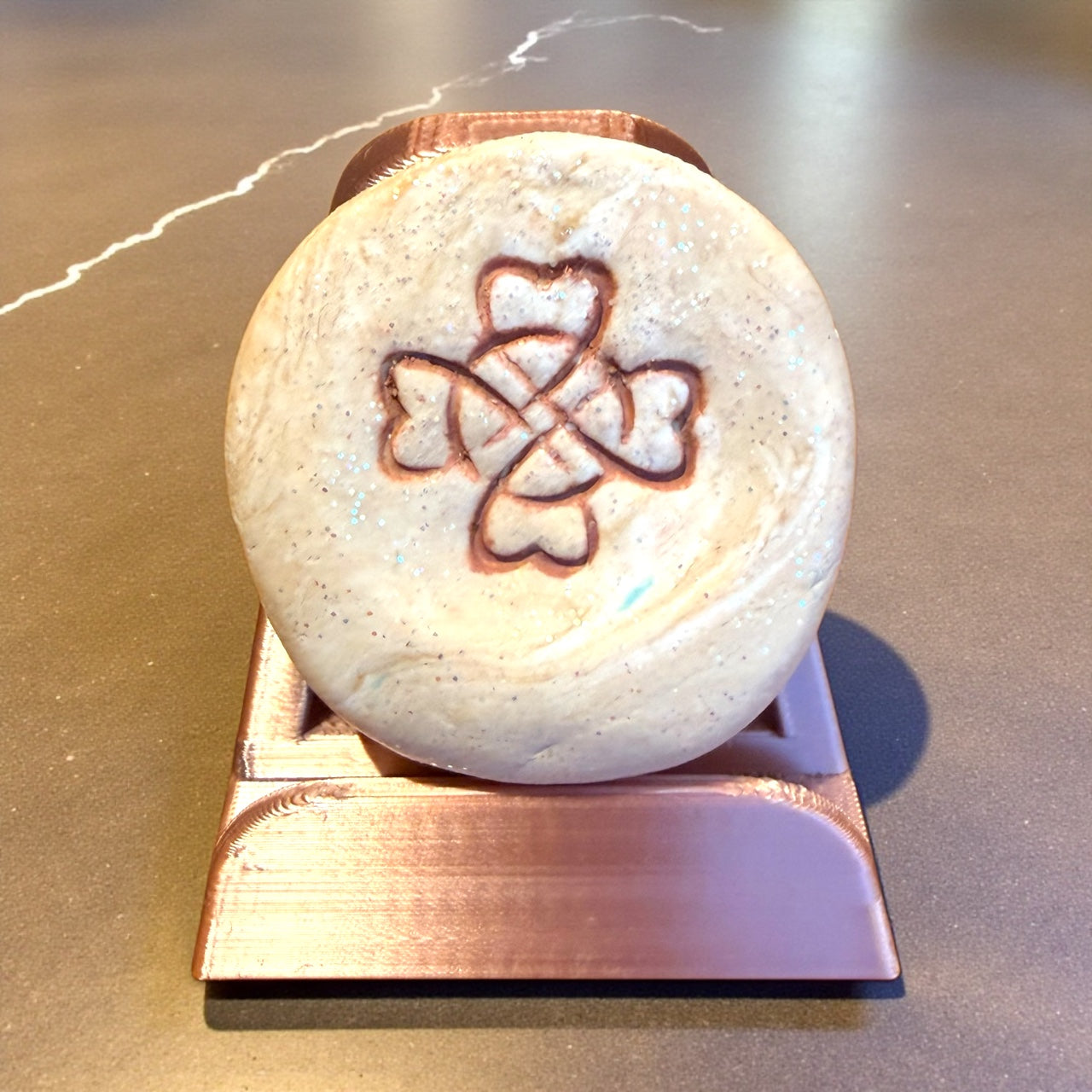 Harmony Heart Beige Serenity Stone