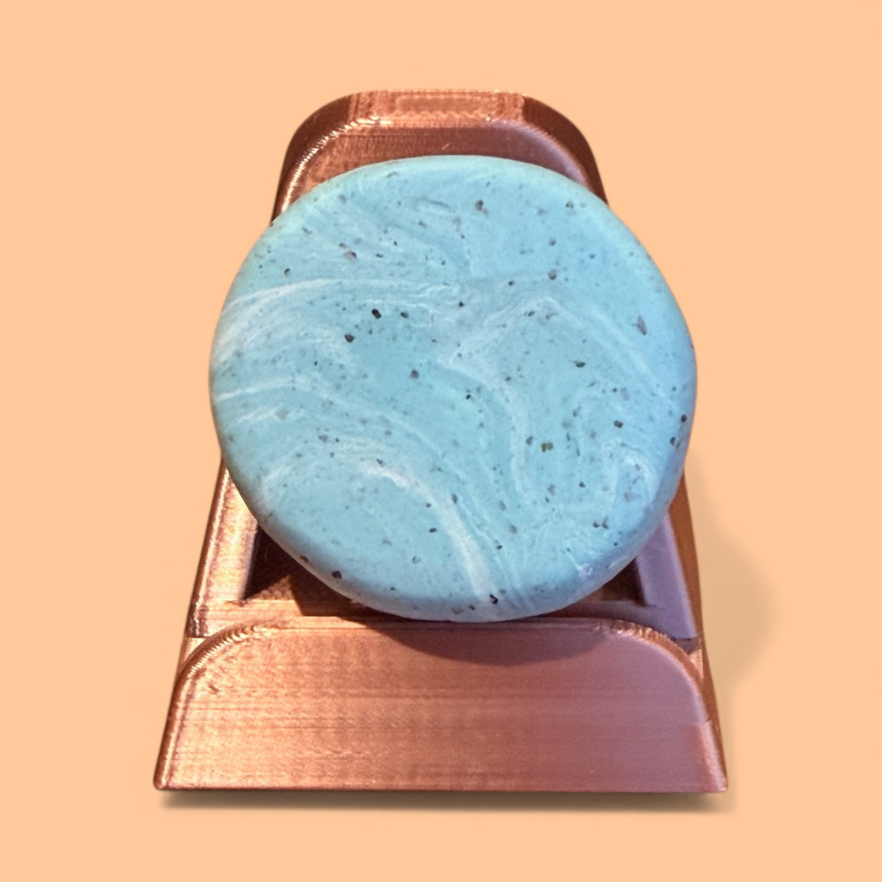 Harmony Heart Blue with Specs Serenity Stone